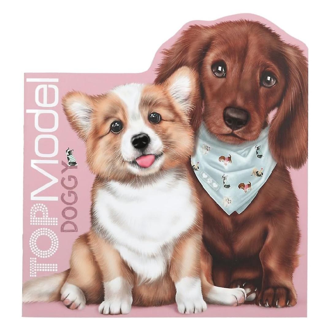 Topmodel Perrito Libro para Colorear Figurar Gatito Y Perrito