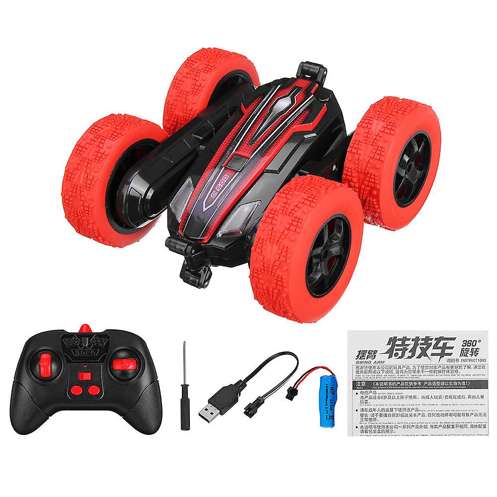 Rc Stunt Car Remote Control Gesture Sensing Off-road Climbing Dual Mode 360 Rotation Led Lights Toys Vehicles Models