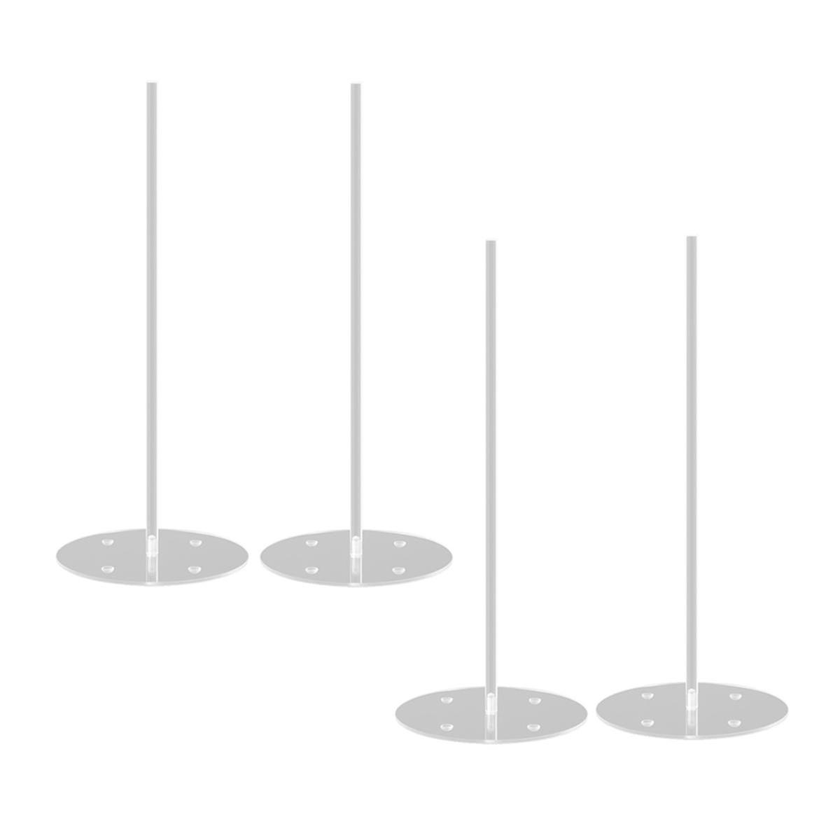 4PCS Clear Acrylic Donut Display Stand for Dessert Table, Bagel Stand Holder, for , Christmas, Birthday