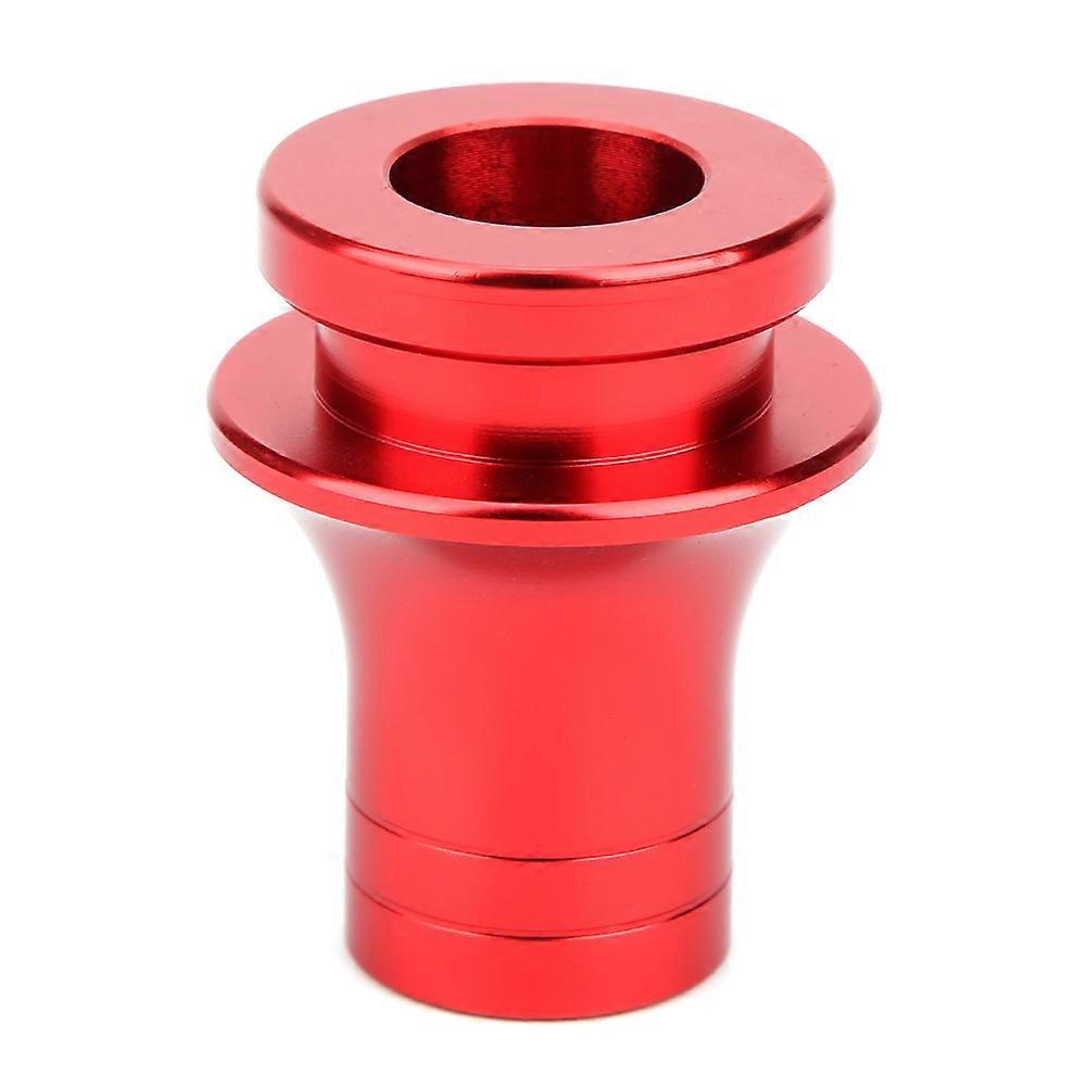 Red Car Gear Shift Knob Boot Retainer Nut Adapter M12 X 1.25 Thread Fit For Subaru