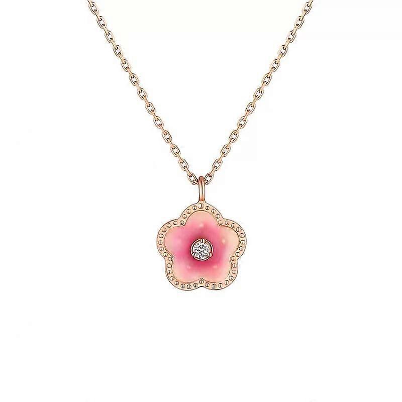 Litet persikoblomshängehalsband