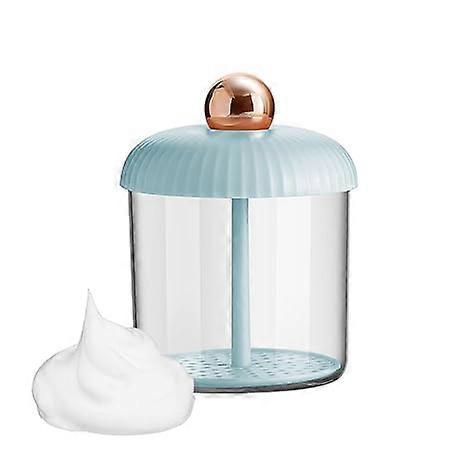 Face Wash FoamerRich Foam Maker for Face WashFoam Cleanser and Face Wash Skincare Tools (blue)