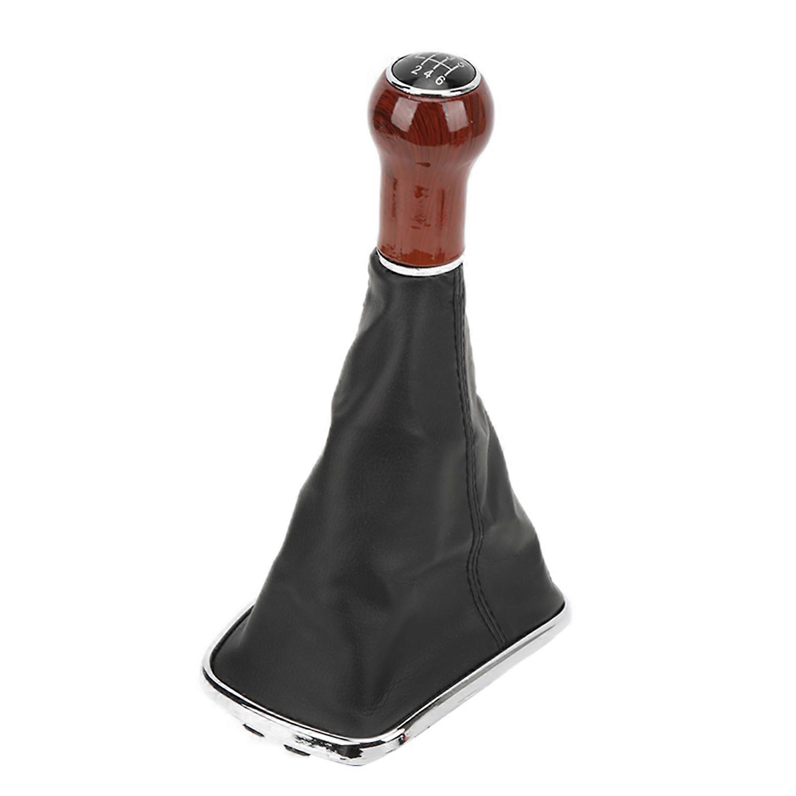 Car Gearshift Dust Cover Manual Shifter Protection PU Leather Replacement for Mk4 Bora 199920046 Speed E2U612
