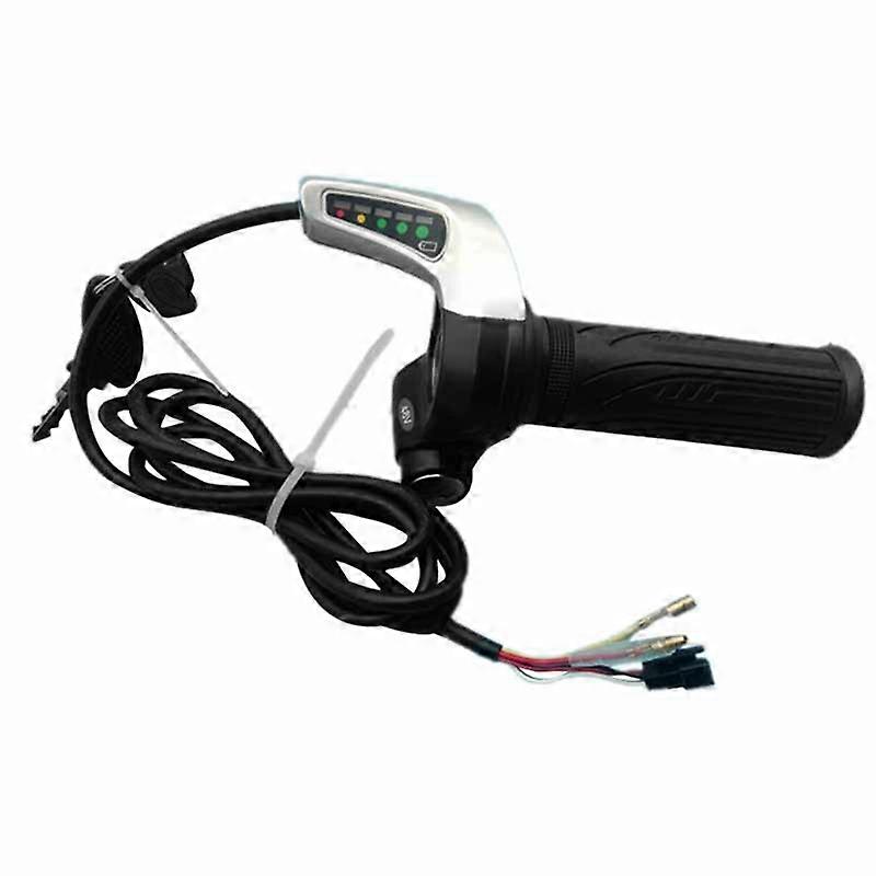 4x Ebike Throttle 48v Electric Bicycle Throttle Handle Accelerator, Throttle Grip Electric Scooters With Lock