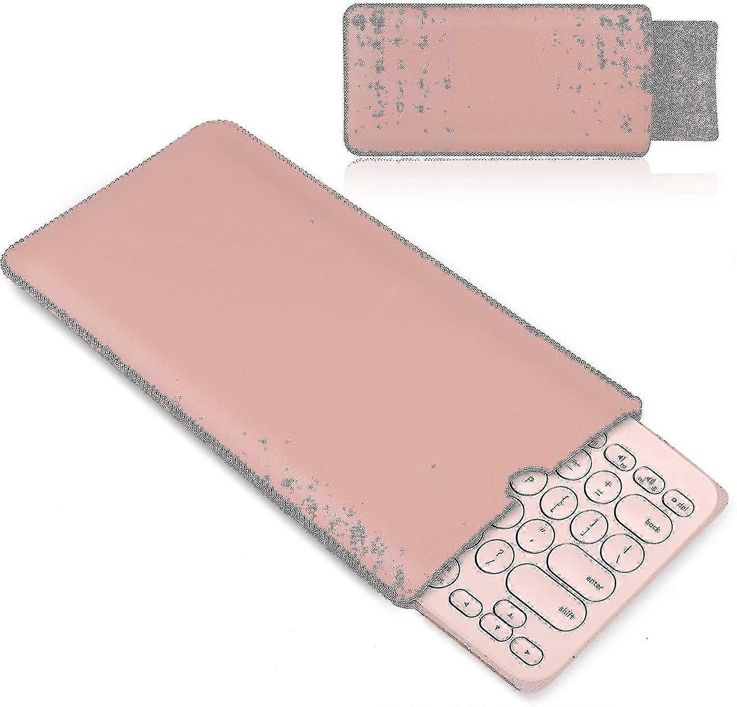 Housse de clavier en cuir pour clavier sans fil multi-appareils Bluetooth Logitech K380