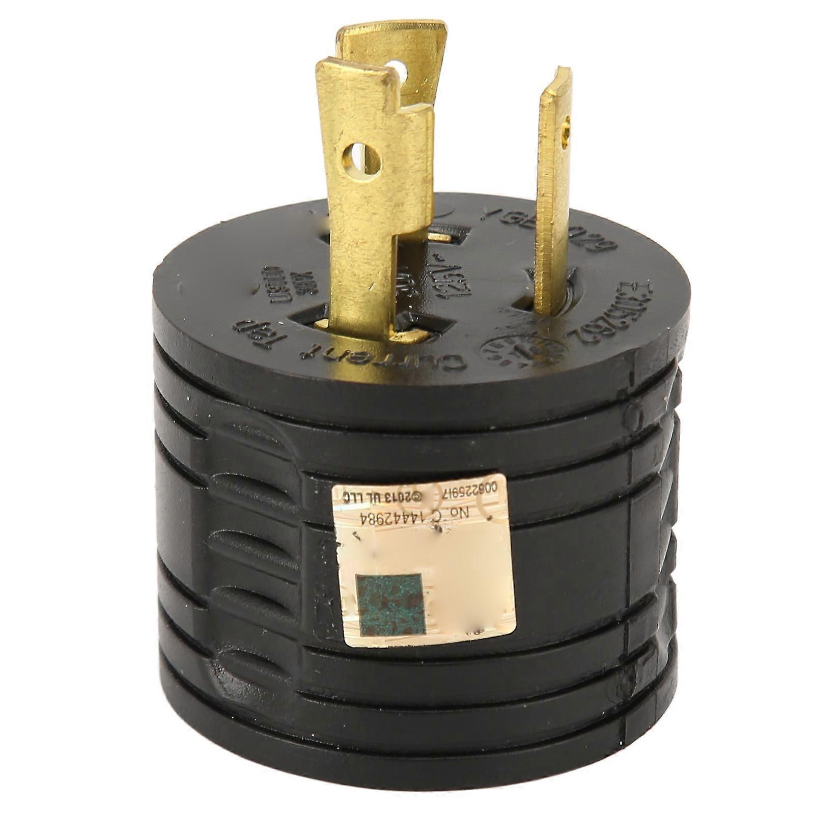 Nema L5?30P to TT?30R Power Adapter L5?30P Twist Lock Power Plug to TT?30R 30 Amp RV Generator Adapter US Plug 125V