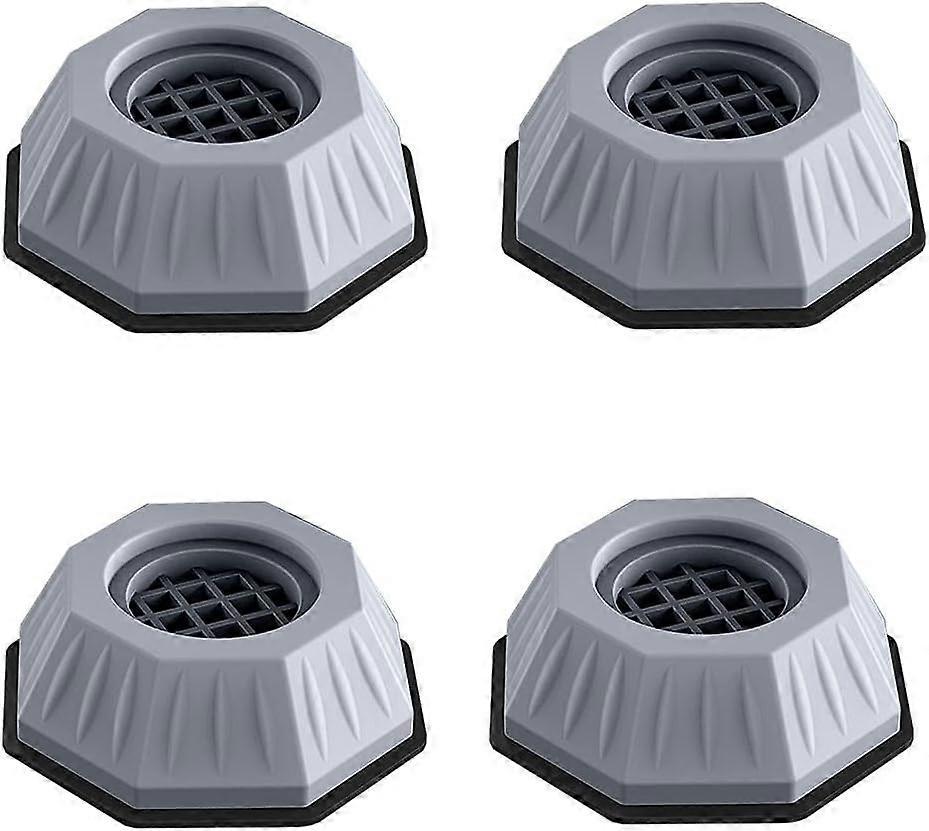 4 Pcs Rubber Washing Machine Feet, Universal Shockproof Washing Machine Feet, Anti-Slip Noise-Dampen