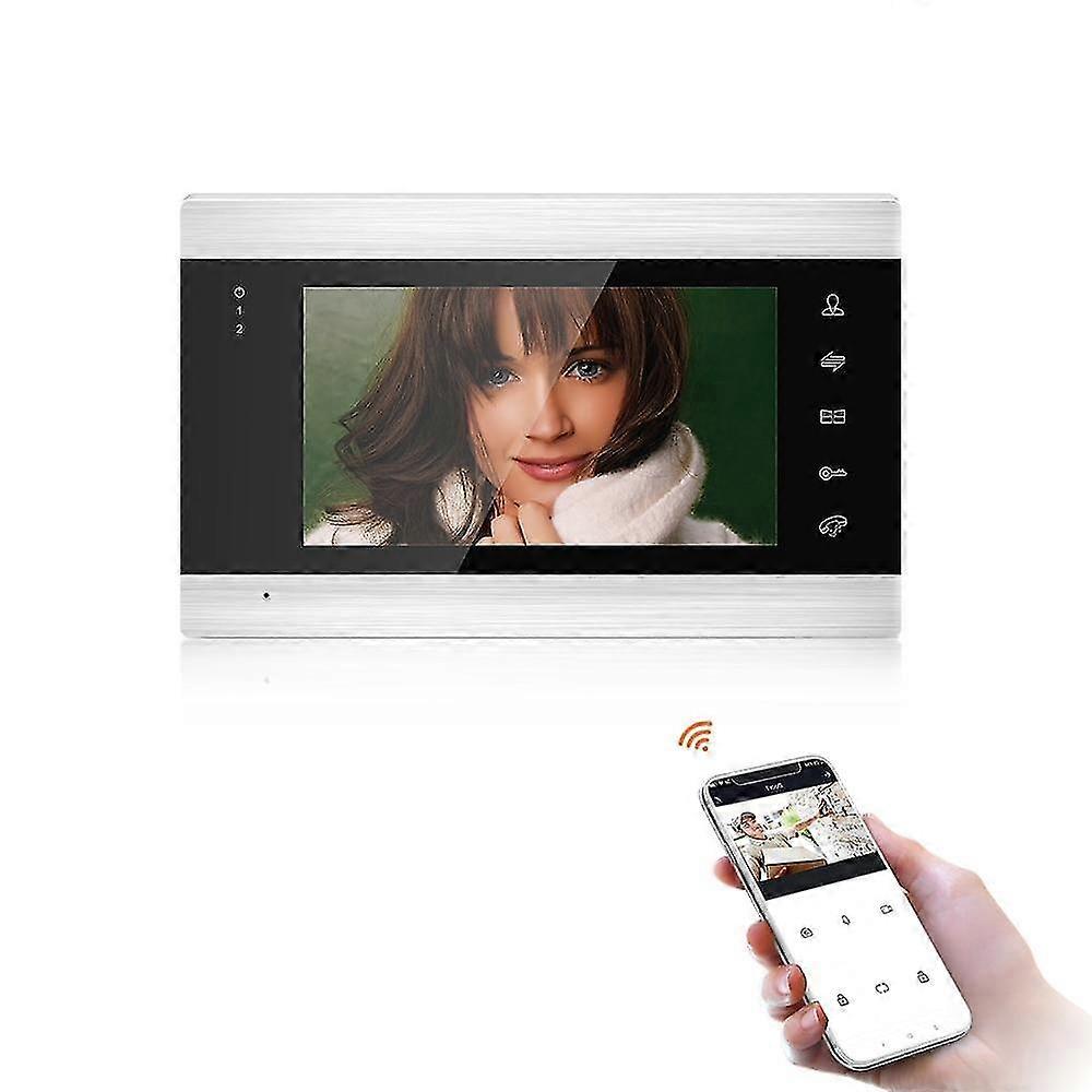 Smart Phone7 '' Wifi Wireless Video Intercoms For Home Indoor Monitor