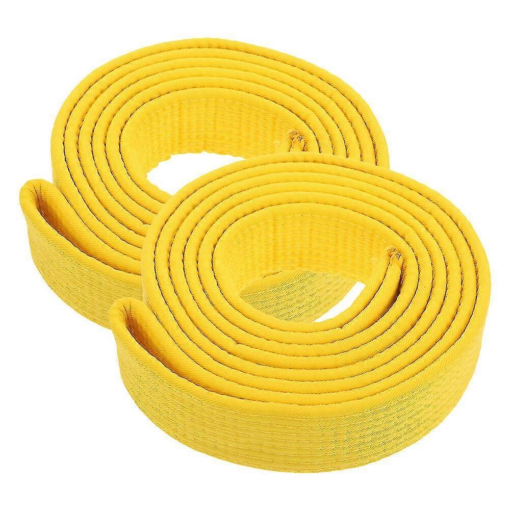2Pcs Karate Belt Replacement Waistband Taekwondo Belt Multi-function Karate Belt