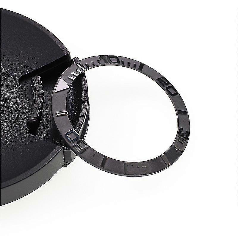 Black Matt Yacht-master Ceramic Bezel Insert For Casio Swordfish Mdv106-1a Mdv106b-2a Mdv106g Scale Ring Insert Replacement Mod