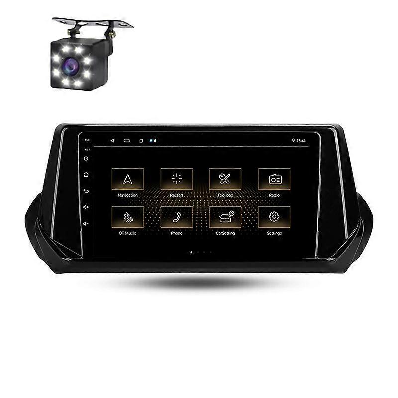 Android Auto For Peugeot 2008 II 2 2019 - 2021 Car Multimedia Radio Wireless Carplay Navigation