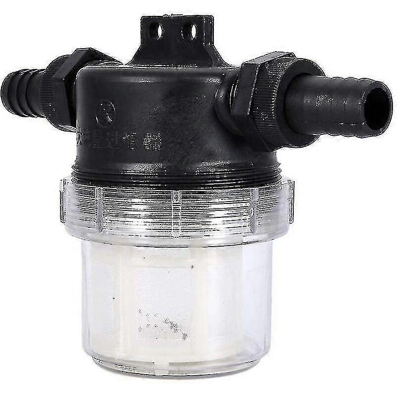 Water Pump Filter Net Sprinkler Adjustable In-line Transparent Mesh Strainer Watering Tool