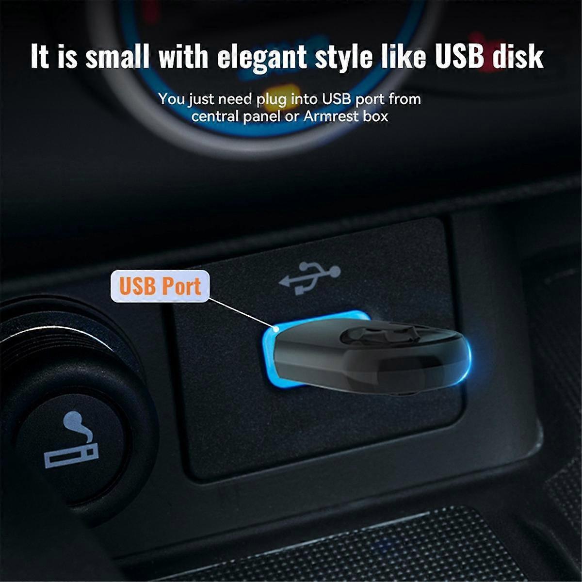 Wireless CarPlay Android Auto Wireless Adapter Smart Mini Box Plug and Play WiFi Fast Connect Unive