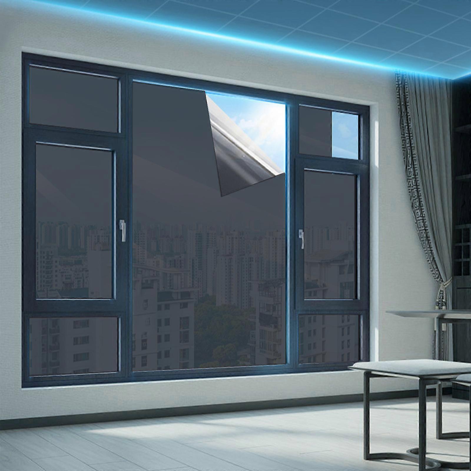 Reflective Window Film Heat Control Window Tint Self-Adhesive Daytime Window Tint Film For Home And Office FLYE3347