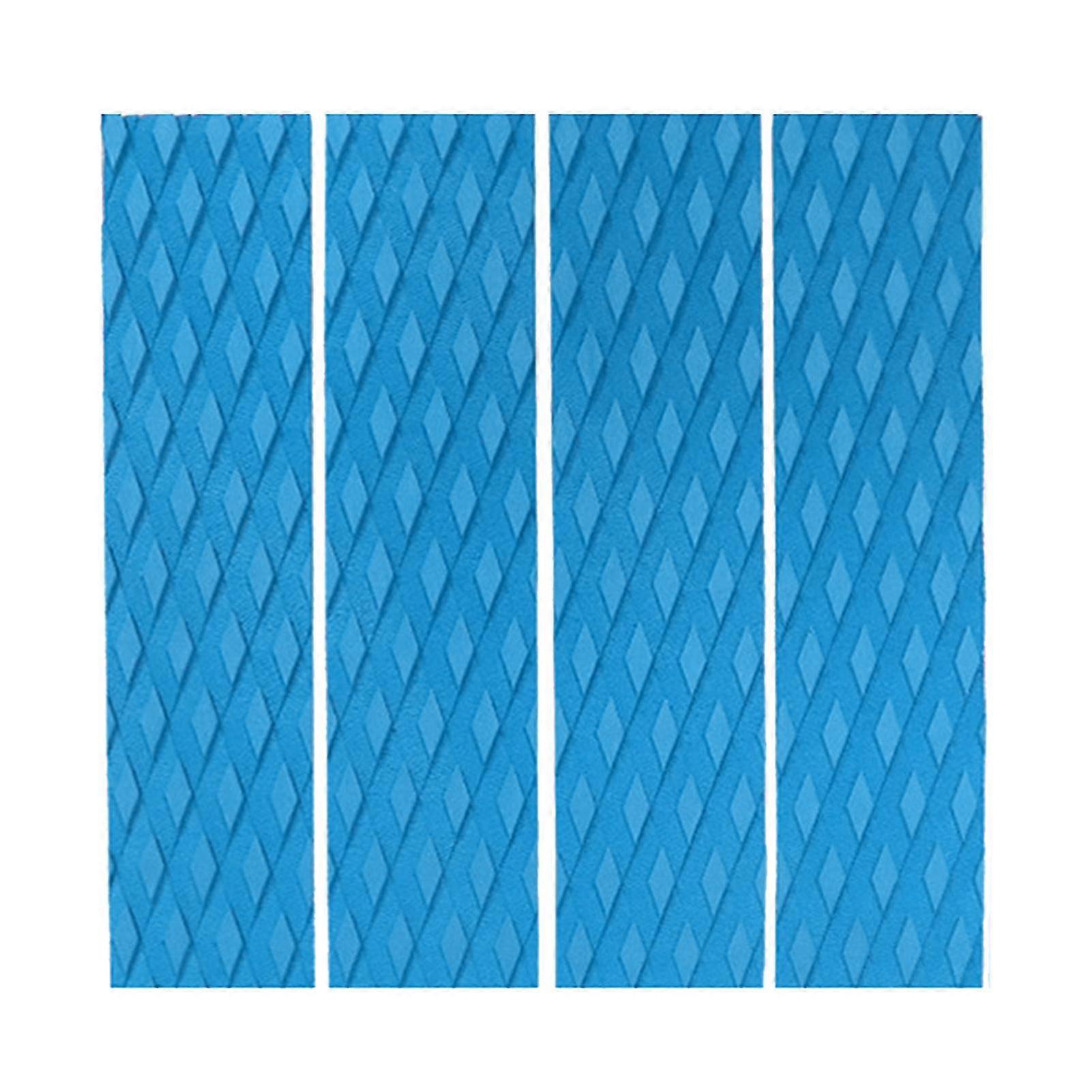 3pcs For Surfboard Non Slip Eva Traction Pad Elastic Skimboard Boat
