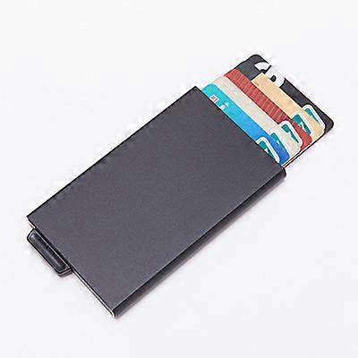 Aluminum box for credit cards