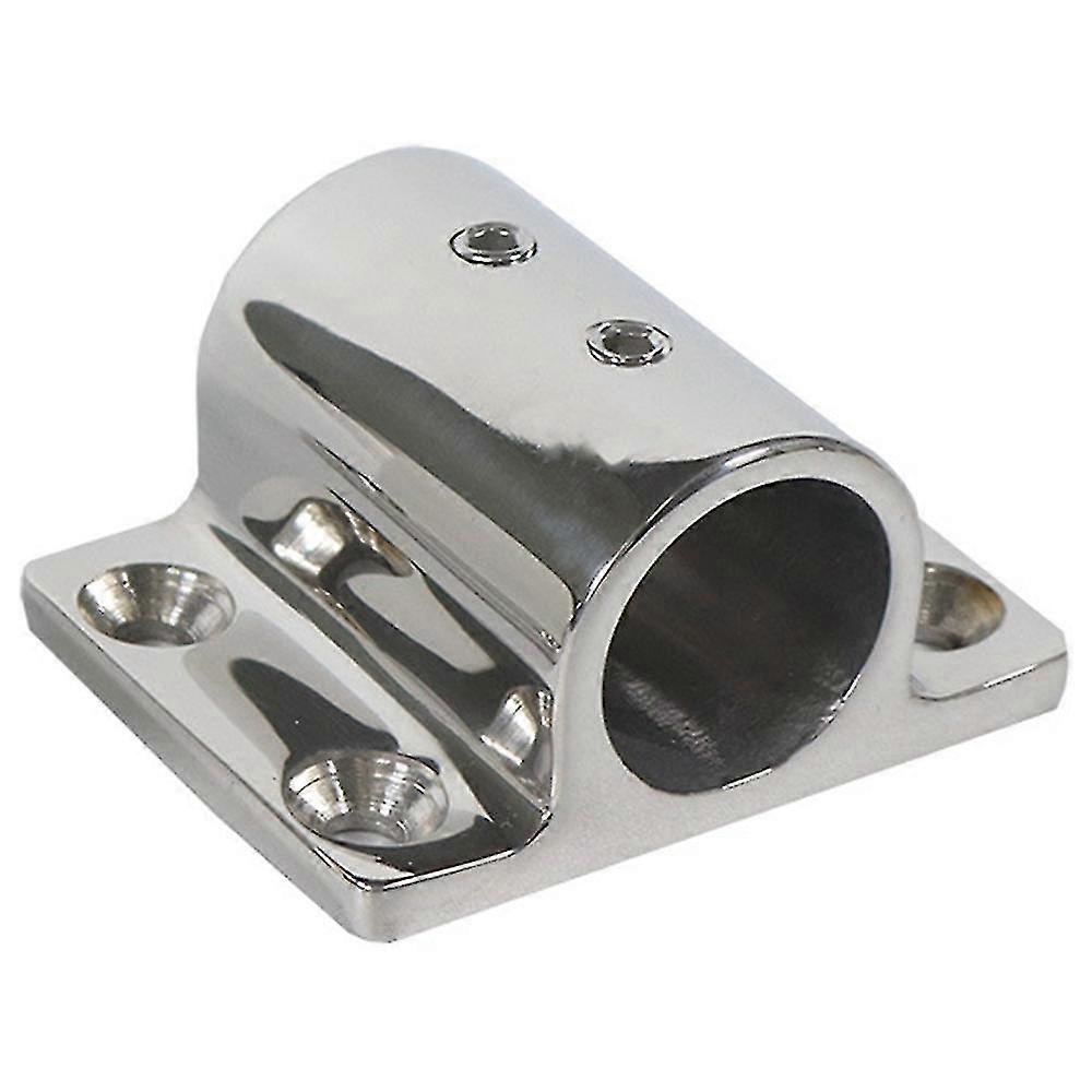Compatible concompatible conMarine Boat Hand Rail Fitting Stanchion Rectangle Base Mount, 25mm