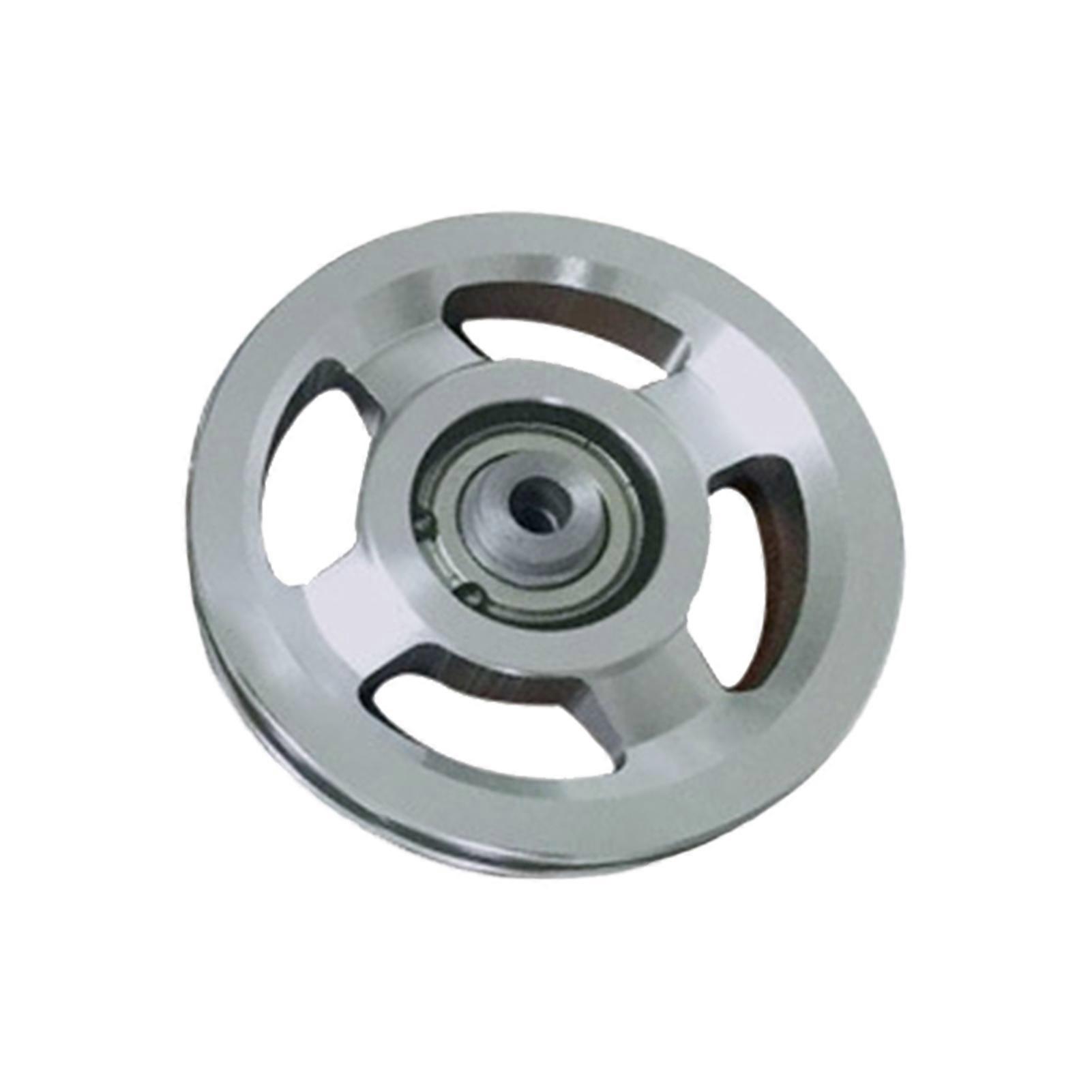 Kaesi remskivehjul glatt overflate lett å bytte erstatning aluminiumslegering lager remskive hjul for treningsutstyr