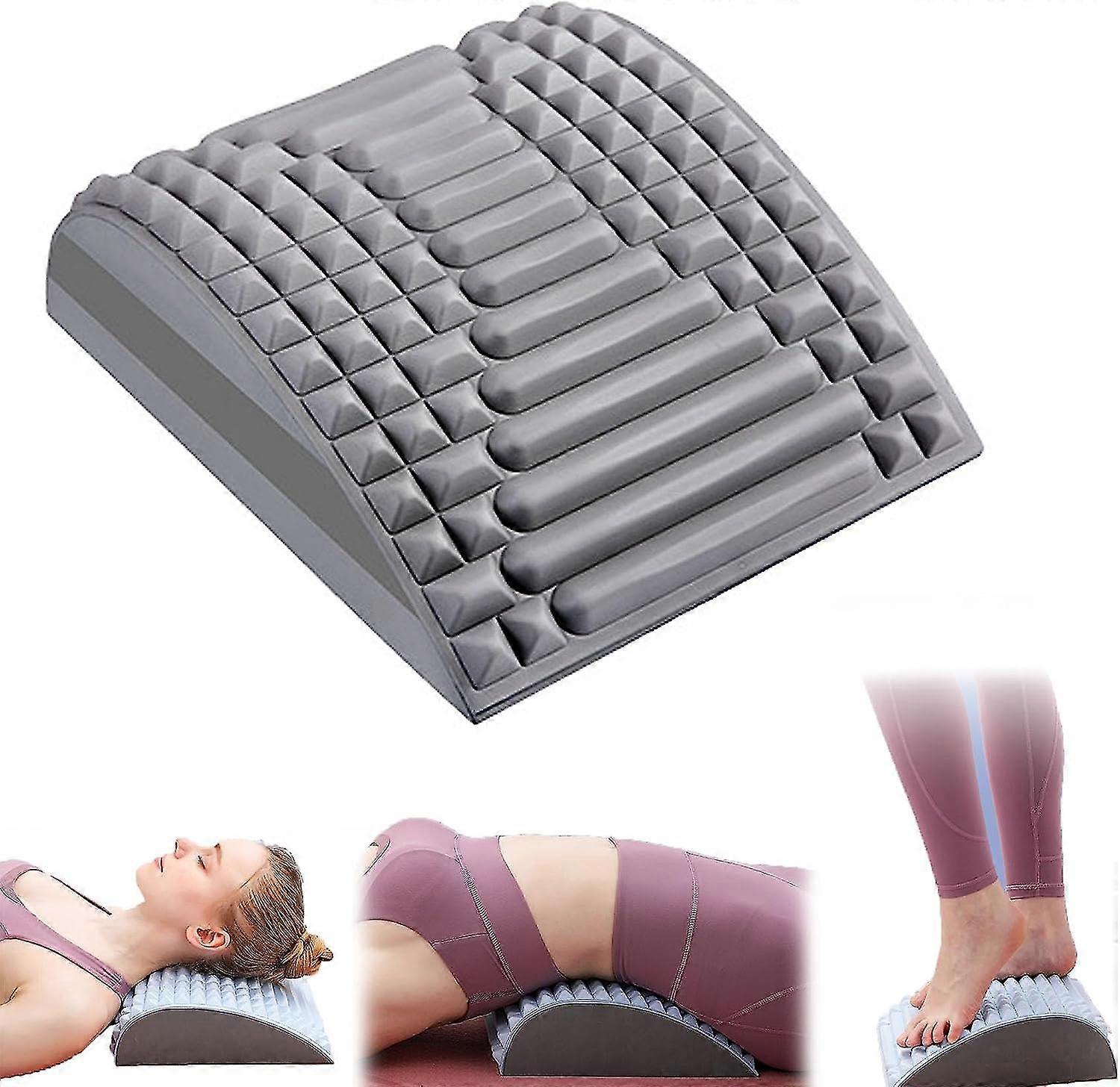 Neck & Back Stretcher Refresh, Back Neck Cracker For Lower Back Pain Relief, Multi-level Adjustable Spine Board For Herniated Disc, Sciatica