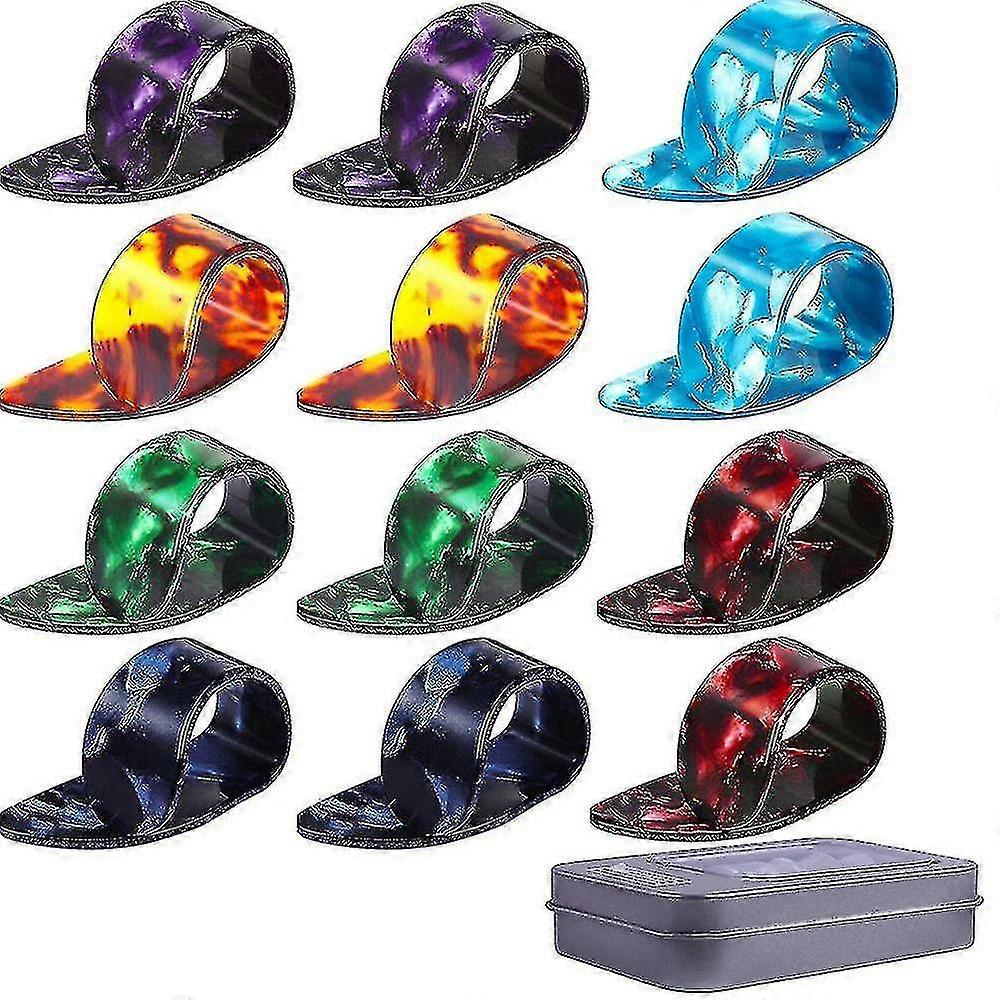 15pcs Finger Raise Thumb Pick Set Guitar Picks