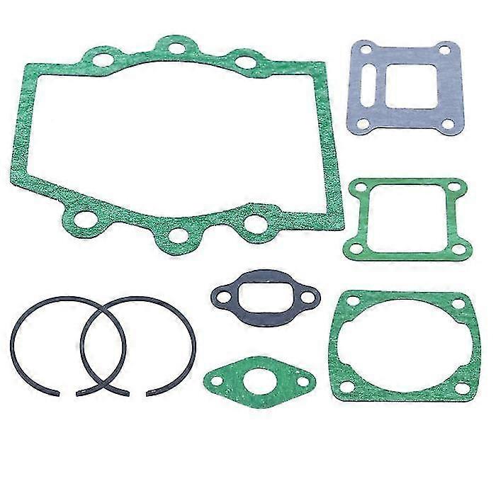 Piston Rings w Gaskets Set Compatible Robin NB411 Mower Engine Chainsaw Parts