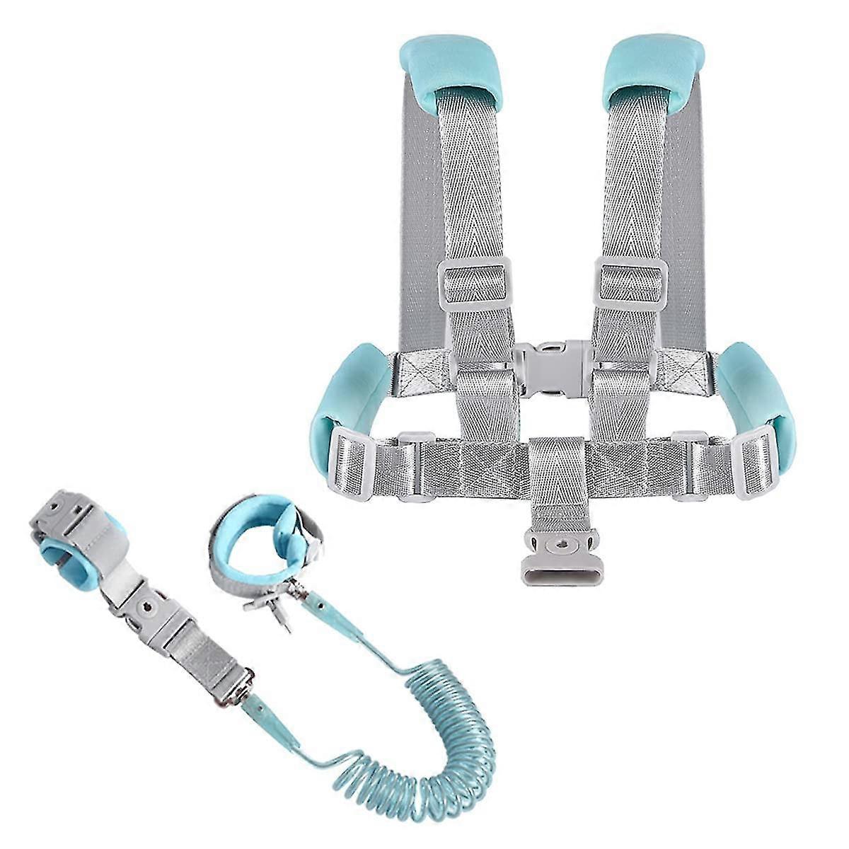 Baby Anti Lost Belt Anti Lost Wrist Link For Toddler 8ft 2 In 1 Adjustable Baby Safety Harness