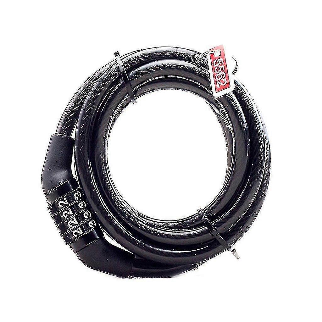 Bike Cable Basic Self Coiling Resettable Combination Cable Bike Locks