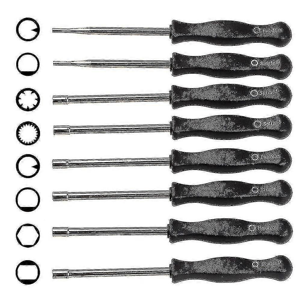 8 PCS Different Carburetor Screwdrivers, Carburetor Adjustment Tool Set Carburetor Adjustment For 2 Cycle Engines-B13-B13