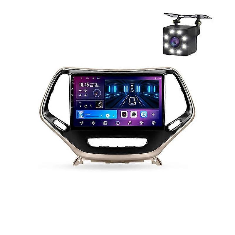 Car Multimedia For Jeep Cherokee 5 KL 2014 - 2018 Radio Player Carplay Navigation Auto