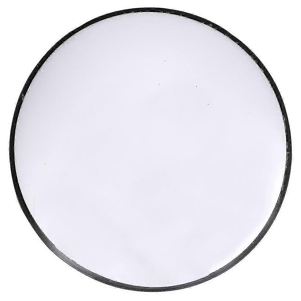 30cm Wide Angle Security Road Mirror Curved Convex Mirror(black)