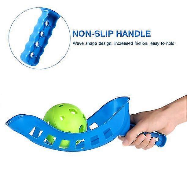 Sports Racket Set, Scoop Ball Game Scoop Toss  Toss and catch children's sensory integration training outdoor sports