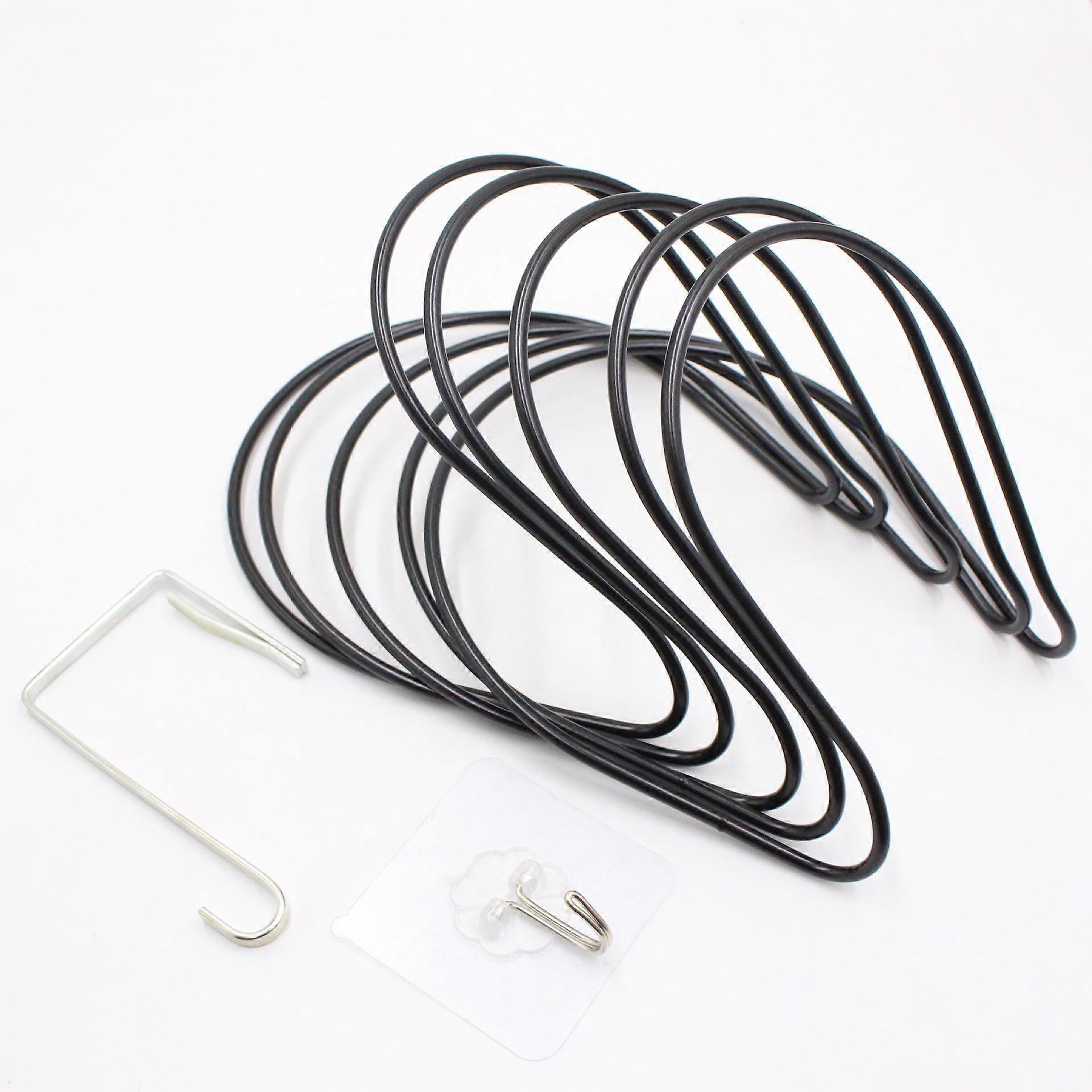 Clothes Hook, Robe Hook, Heavy Duty Multi-Function Storage Rack, Hat Rack, Cap Rack, Self Adhesive Hook Stackable Chain Rack for Caps Towels Storage