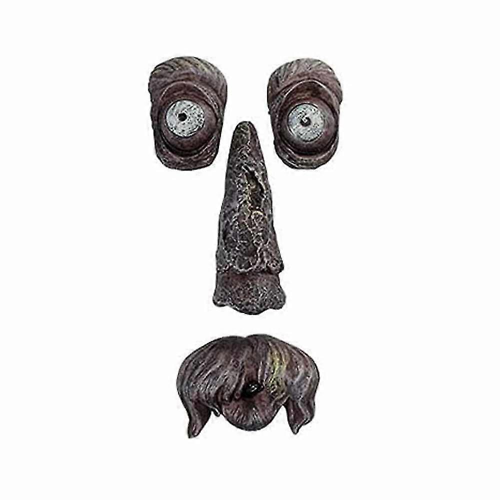 Tree Face Outdoor Garden Statue, Old Man Tree Hugging Decoration