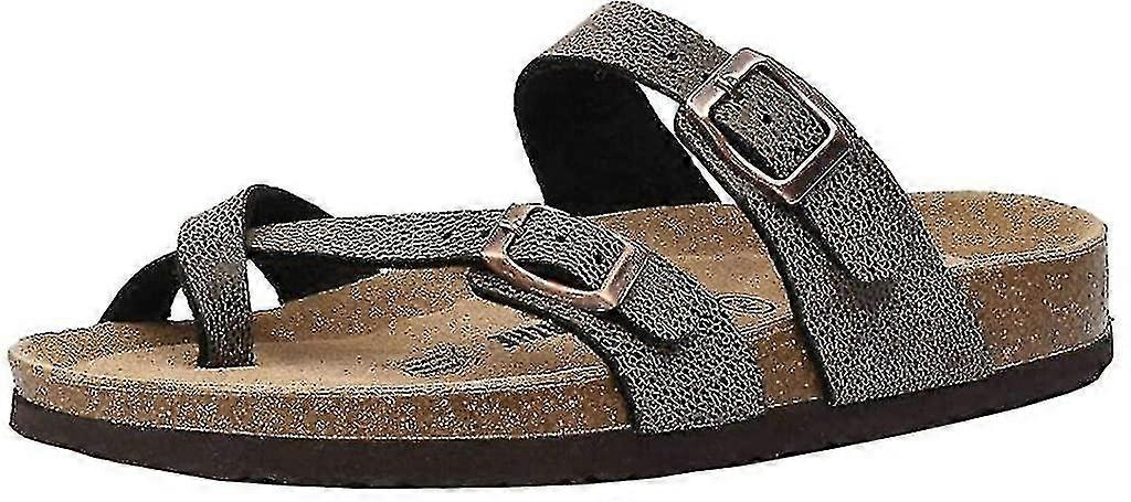 Womens Slide Sole Sandals Cork Footbed Adjustable