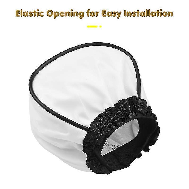 Universal Camera Flash Bounce Diffuser Speedlite Softbox Replacement For Canon Nikon Sony On-camera Flash