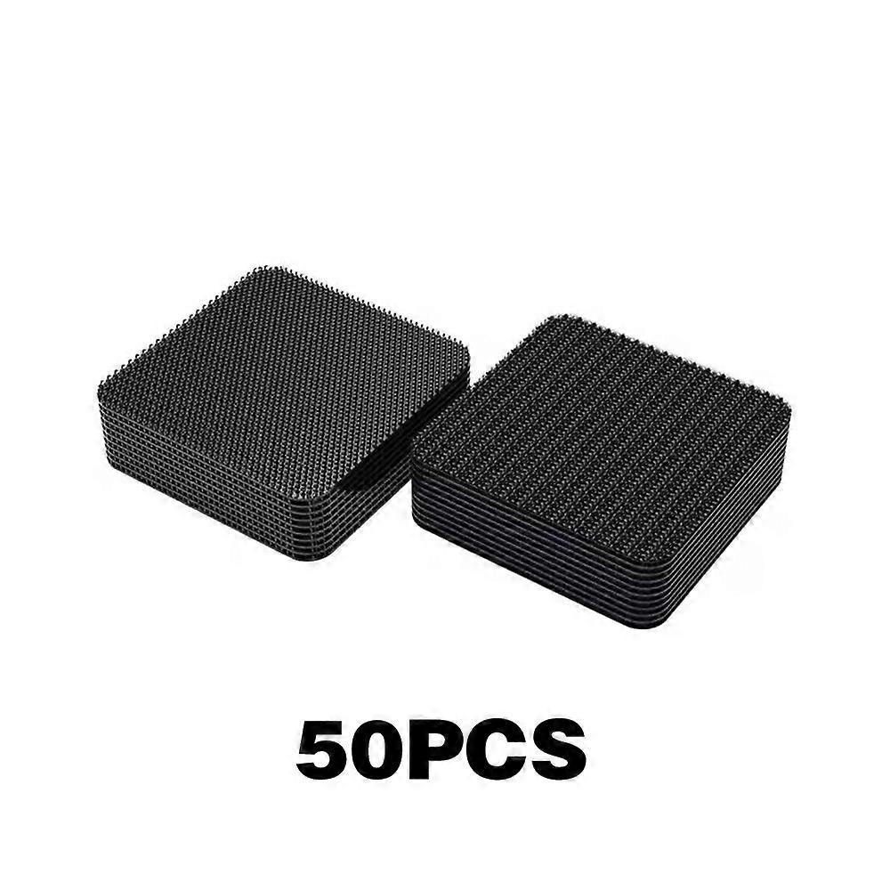 20/50pcs מחצלת רצפה לרכב מדבקות תיקון מדבקת מהדק דבק עצמי שטיחון ספה שטיח שטיח נגד החלקה מדבקת תיקון