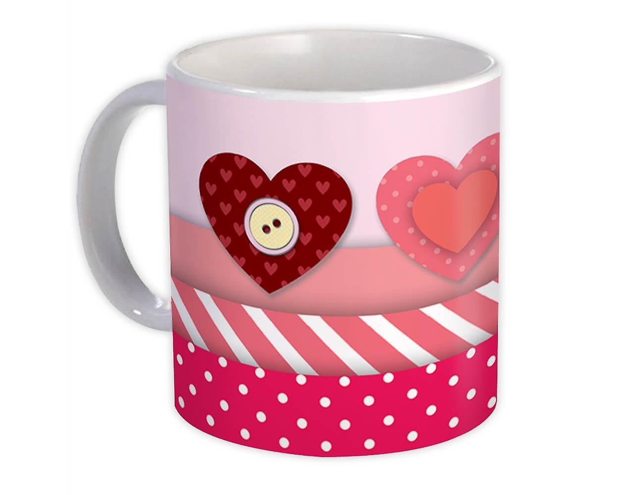 Gift Mug: Heart Patchwork Valentines