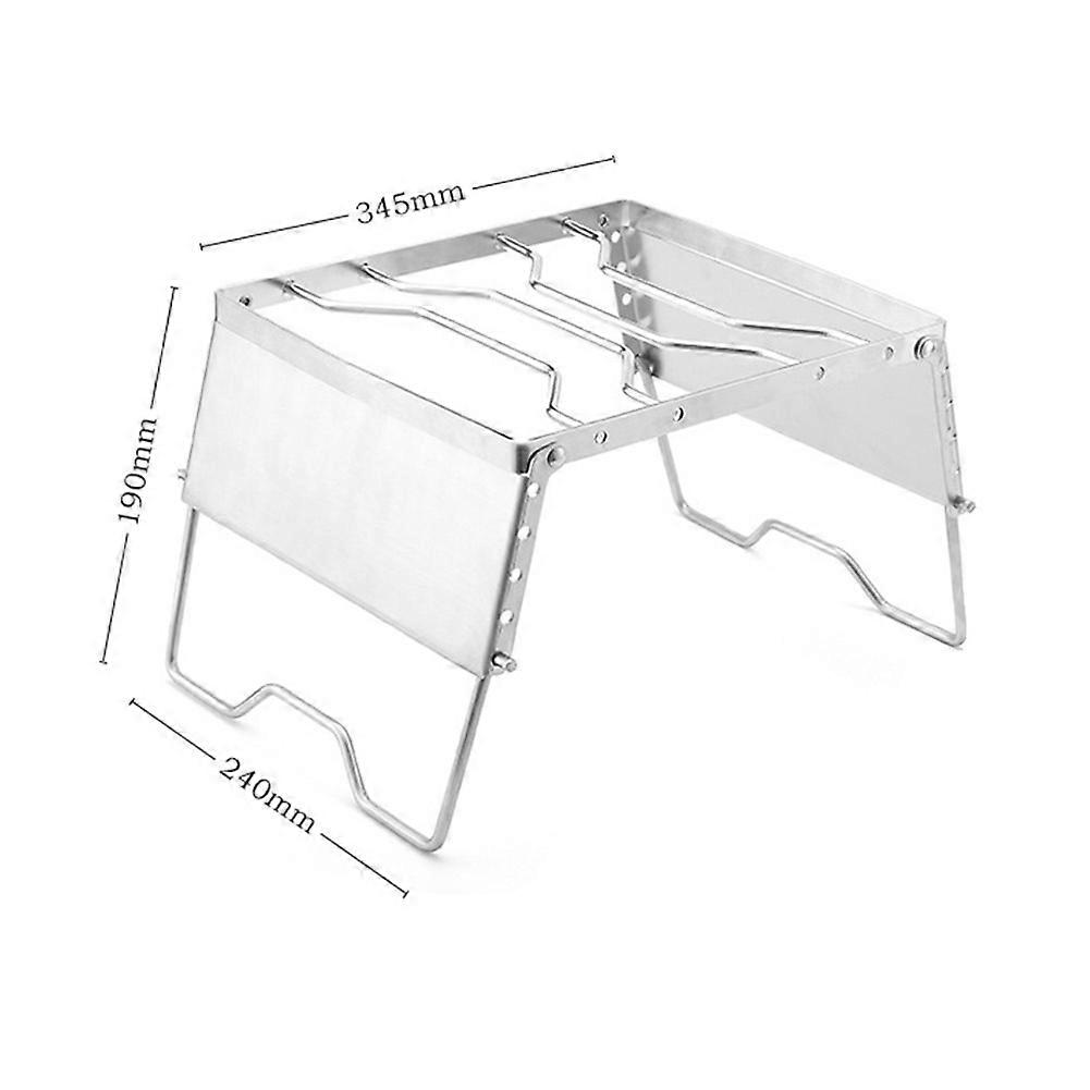 3-in-1 Rocket Stove Kit with Grate, Griddle, Pot Rack