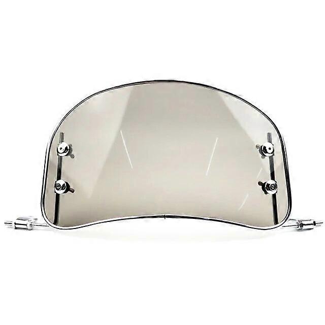 Back Protectors Motorcycle Windshield Retro Front Wind Deflector Windscreen Modified Accessories For Scooter E-bike