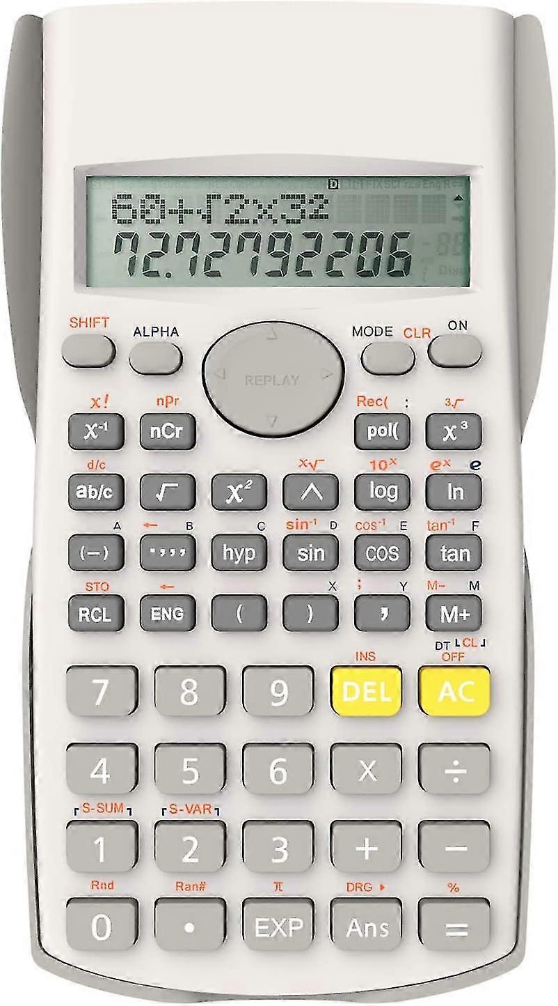 2-Line Engineering Scientific Calculator, Suitable For School And Business