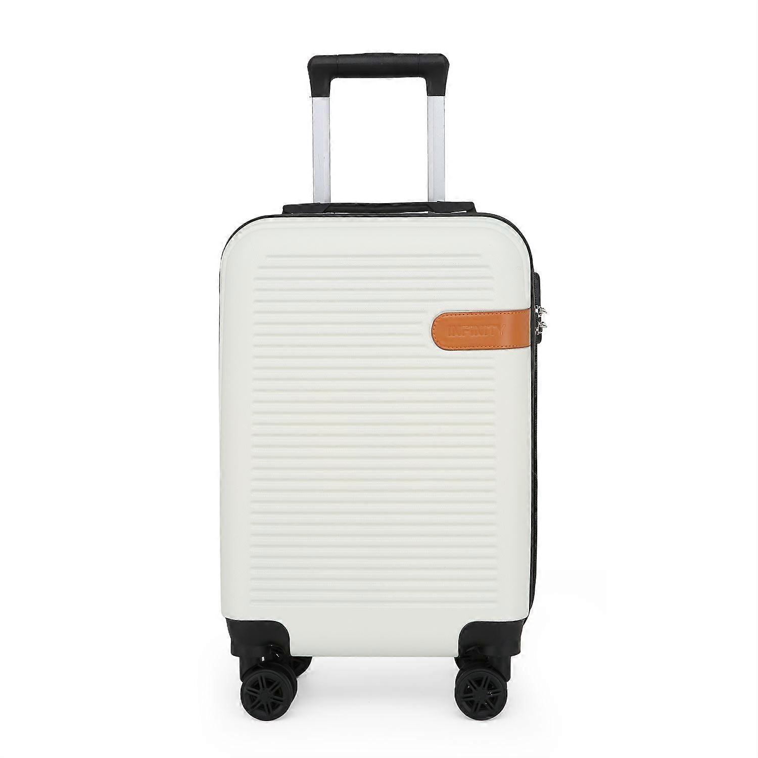 Hardshell Cabin Suitcase Set Robust ABS Lightweight Luggage Holiday Bag