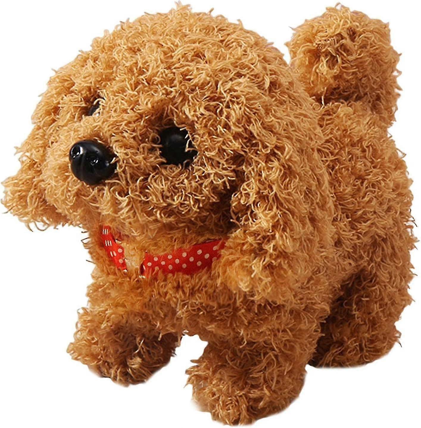 Walking Dog Toy ,smart Pets Barking Tail-wagging Wagging Simulation Dog Teddy Interactive Toys Crawling Toys