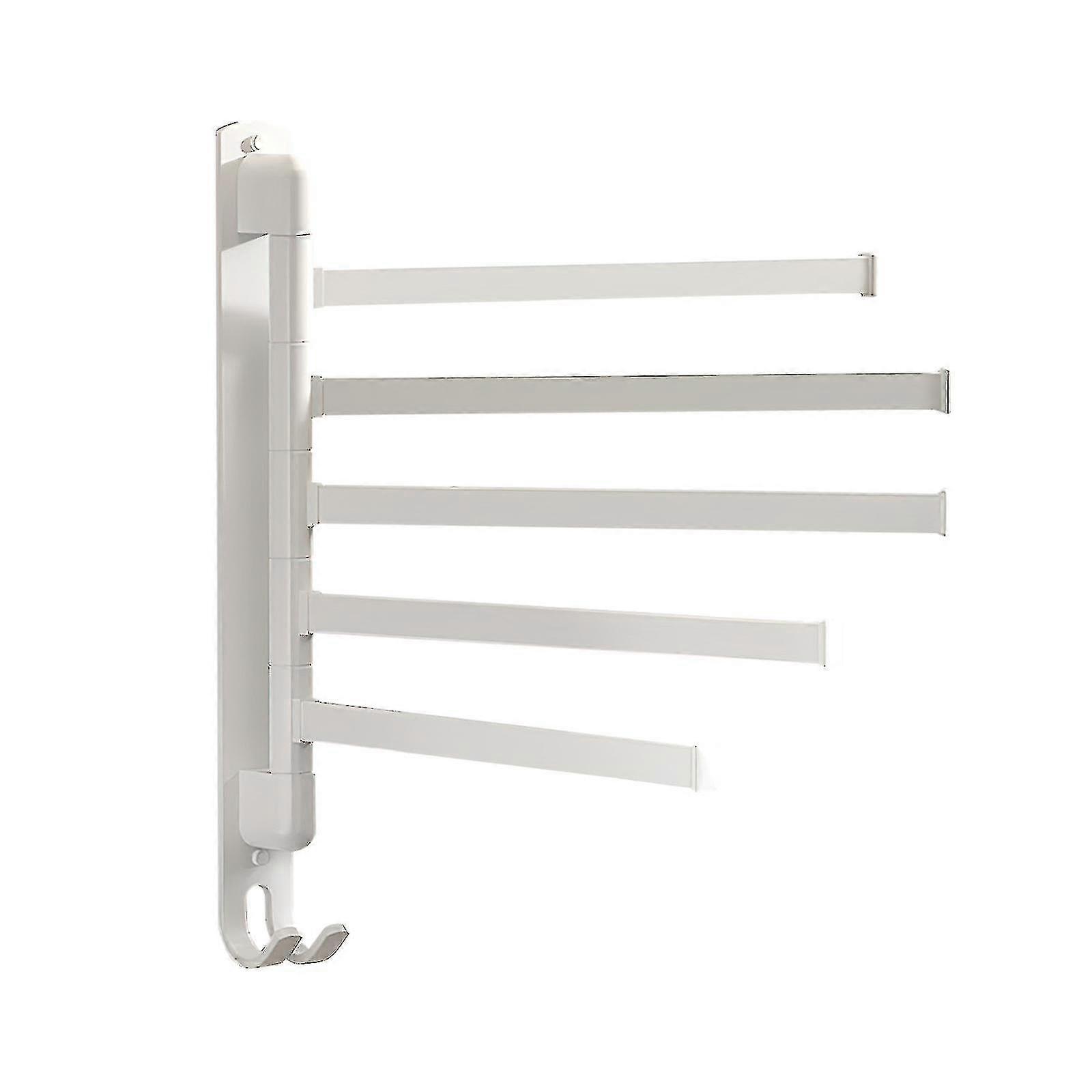 Upgraded Swivel Towel Rack Aviation Aluminium 3/4/5 Towel Racks -