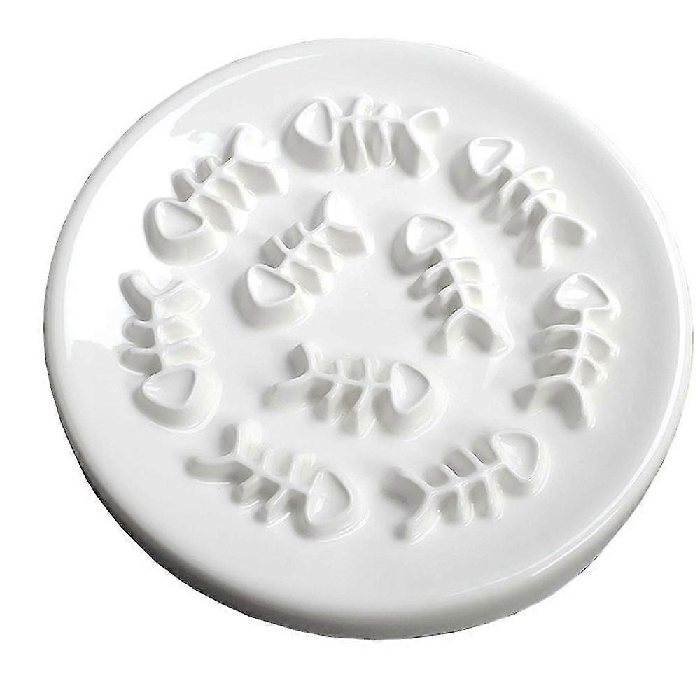 بطيئة التغذية القط السلطانيات، السيراميك متعة القط وعاء بطيء الجذعية الانتفاخ بطيئة التغذية نظام غذائي صحي الأكل