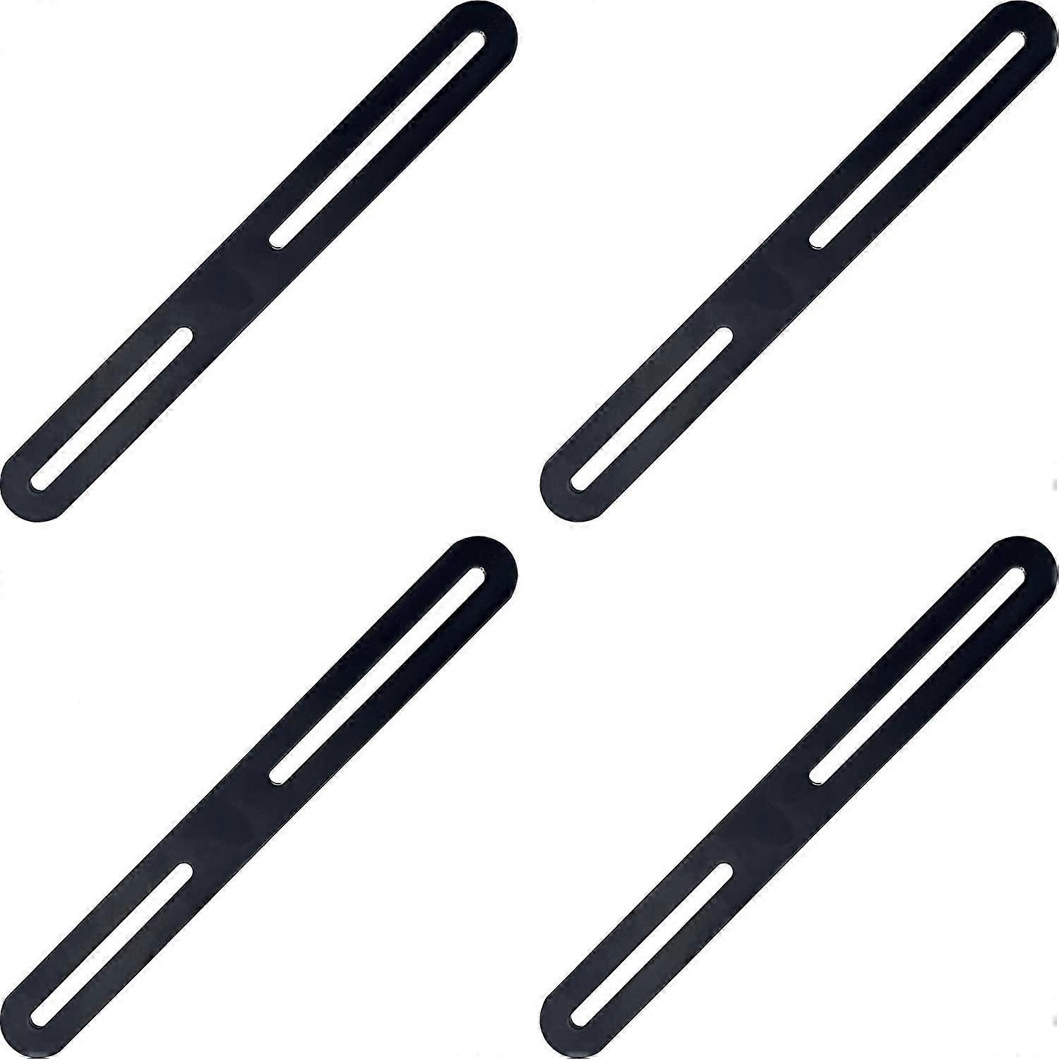 Assembly Plates Brackets Flat Straight Fixing Brackets - 4pcs Repair Connector 215243mm Connecting Plates for Joining Fixing and Repairing Furnitur