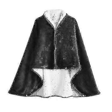 Wearable Blanket Shawl Fleece Poncho Blanket