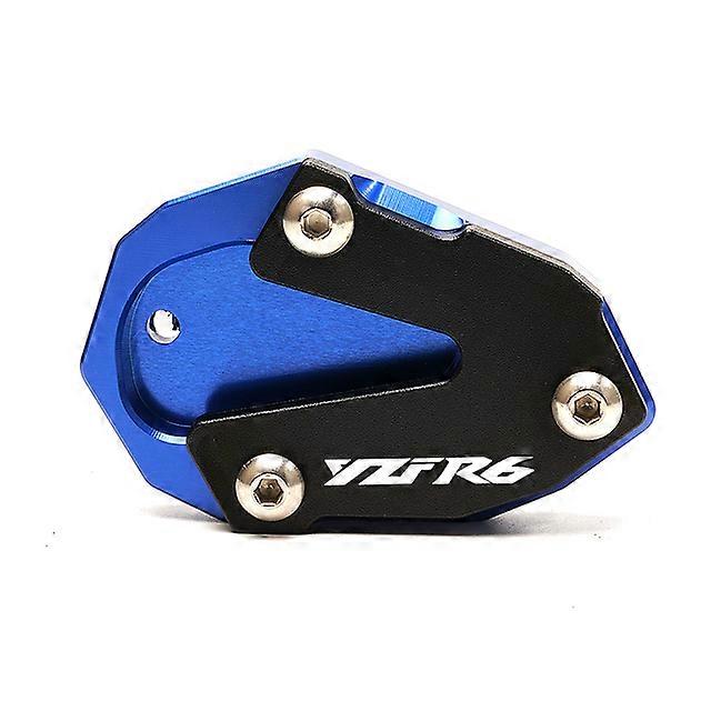 For YAMAHA YZF R6 YZ-R6 2017 2018 2019 2021 Motorcycle Foot Extension Side Stand Enlarge Pad Kickstand Support Plate YZFR6