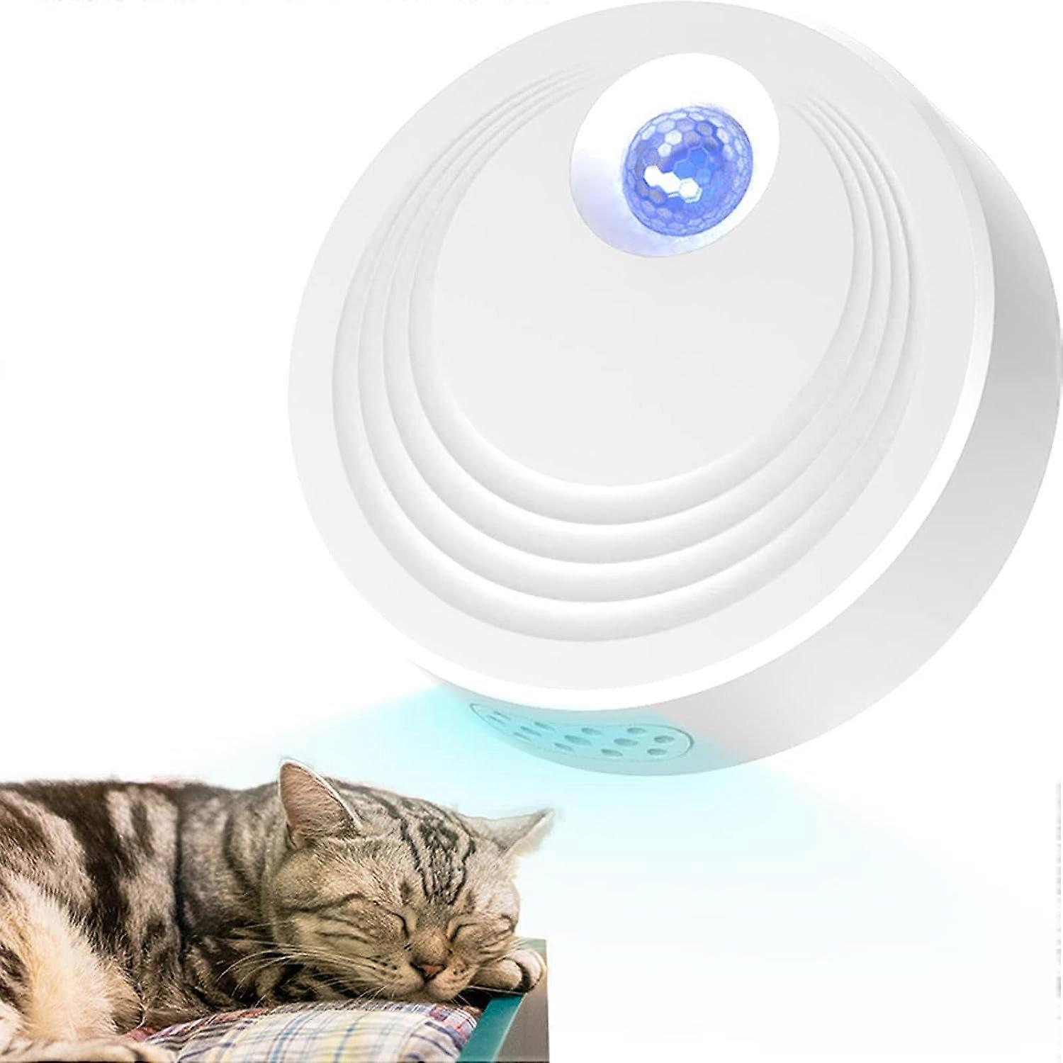 USB Charge Cat Litter Deodorizer, Smart Odor Eliminator for Small Pets, Big Battery Rechargeable Unscented
