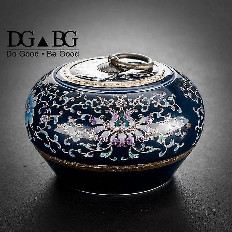 Urn Funeral Ashes for Human Cremation Pet Ashes Holder Keepsake Memory Pal Ashes Ceramic Urns Casket for Dog Cat Urne Fr Hunde 1pcs2 12.2x8.6cm