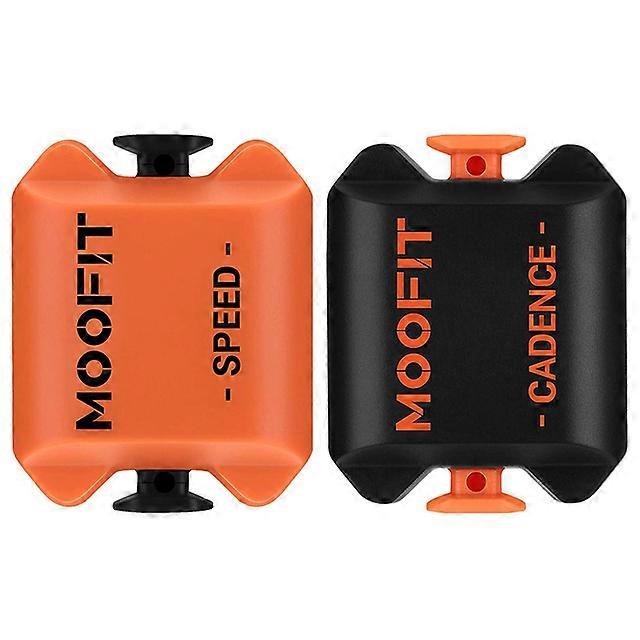 CS8 Cadence/Speed Sensor Bluetooth/ANT+ IP67 Waterproof Wireless RPM Cycling Bike Sensor for Wahoo/Zwift/OpenRider/TacX